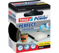 TESA bande tissée extra power 38mm 2,75m noir