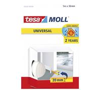 tesa Calfeutrer Bas de porte sol rég mousse PVC blanc 1m x 38mm x 20mm