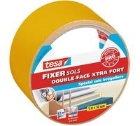Tesa Adhésif double-face fixation extra-forte pour sols irréguliers 5 m x 50 mm