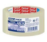 TESA Clear Strong 66 m Polypropylène Transparent 1 pièce(s)