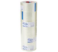 Tesa Clear Strong Packaging Tape, Tower Of 6 Rolls, 50 mm x 66 m (Pack of 6)