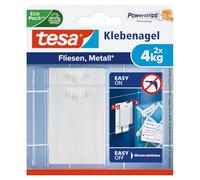 tesa Clou adhésif pour carrelage et métal – Surfaces lisses et solides – 4 kg