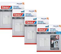 tesa clous adhésifs pour papier peint et crépi 0,5kg en pack de 4