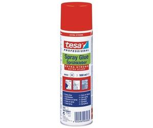 tesa colle en spray 60022, extra forte, sans silicone, boîte de 500 ml x1 morceau