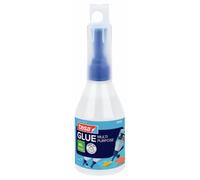 tesa Colle polyvalente - Colle de bricolage - Flacon de 100 g | Colle créative à base d'eau - sans solvant et inodore - pour réaliser des points, des lignes et des surfaces