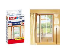 TESA Insect Stop Comfort moustiquaire Porte Argent