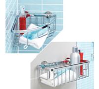 TESA Corbeille de rangement ALUXX S, modèle d'angle, alu