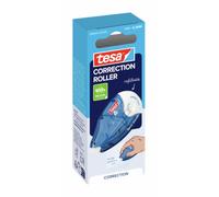tesa CORRECTION ROLLER - Rouleau correcteur - 14 m x 4,2 mm | Ruban correcteur précis et net - Inscriptible immédiatement - Rechargeable et sans solvant - Au bureau et à la maison