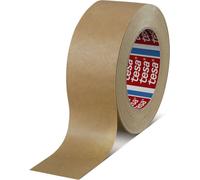 tesa Crêpe de peintre 4309 ruban de masquage en papier, 50 mm x 50 m faiblement crêpé, particulièrement extensible, très bonne résistance à la peinture et à l'eau