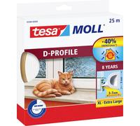 tesa D-Profil 05389-00000-00 Joint en bande tesamoll® blanc (L x l) 25 m x 9 mm 25 m