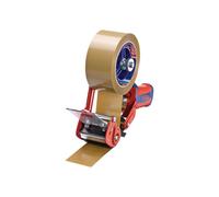 tesa Dérouleur manuel Comfort 6400 métal rouge/bleu pour largeur de bande 50 mm