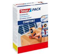tesa Distributeur de ruban d'emballage 06400-01-02 ajustable avec dispositif de freinage 50 mm 66 m