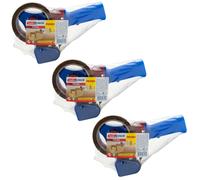 Tesa Distributeur De Ruban Adhésif Starter Set 3 Dispositifs À Main + 3 Rouleaux