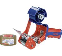 tesa Distributeur de ruban d'emballage COMFORT 6400 rouge, bleu Largeur du rouleau (max.): 50 mm Longueur du rouleau (max.) 66