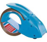 tesa Distributeur de ruban demballage Pack n Go bleu Largeur du rouleau (max.): 50 mm Longueur du rouleau (max.) 66 m avec rouleau de film adhésif 50 m x 50 mm