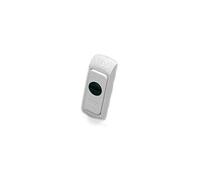 TESA E24000BL Rosace de Sécurité pour Profils Métalliques, Blanche, Protection de Cylindre contre le Perçage, Plaques Trempées de Protection, Modèle E240