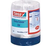 Tesa Easy Cover® 4369 Film de masquage UV (L x l) 14 m x 55 cm Transparent 04369-12-1 TESA Contenu : 1 rouleau (04369-12-1)
