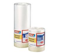 TESA-Easy Cover film de masquage avec crêpe de peintre 33 m film de protection ruban de masquage