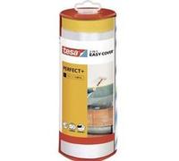 tesa Easy Cover Perfect+ 56571-00000-00 Film de masquage jaune, transparent (L x l) 33 m x 1.40 m G