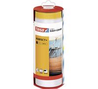 tesa Easy Cover Perfect+ 56572-00000-00 Film de masquage jaune, transparent (L x l) 17 m x 2.60 m 1 pc(s)
