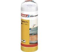 tesa Easy Cover Perfect+ 56574-00000-00 Film de masquage jaune, transparent (L x l) 33 m x 1.40 m 1 set G