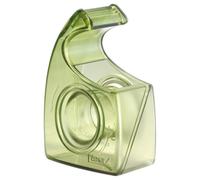 tesa Easy Cut Dévidoir pour Rouleaux Jusqu'à 10 m x 19 mm - Vert | Dérouleur ergonomique pour ruban adhésif avec boîtier en plastique 100 % recyclé issu de chutes de production