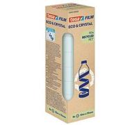 tesa Ruban adhésif tesafilm Eco & Crystal – Transparent PET réutilisé – 8 rouleaux 10 m x 19 mm