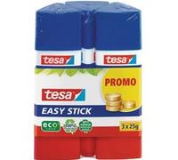 Tesa 57047-00000-00 Easy Stick Promo Lot de 3 Bâton de colle 25 g
