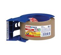 tesa Dévidoir Emballer bleu pour ruban d'emballage 66 m x 50 mm