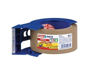 tesa Emballer Dévidoir bleu pour Ruban d'emballage 66 m x 50 mm