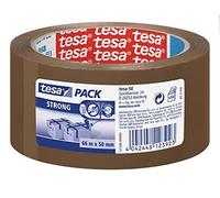 tesa Rubans adhésifs de fermeture PP Strong 66 m x 50 mm – Tour de 6