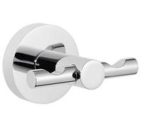 tesa Esteetic porte serviette 1 barre fixe, adhésif, acier inoxydable, design esthétique, garanti inoxydable, 50mm x 630mm x 85mm