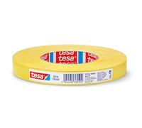 tesa extra Power Perfect Ruban adhésif tissé - Jaune - 50 m x 19 mm | Ruban adhésif renforcé de tissu - Bricolage, réparations, fixation, renforcement et marquage - Intérieur et extérieur
