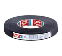 tesa extra Power Perfect Ruban adhésif tissé - Noir - 50 m x 19 mm | Ruban adhésif renforcé de tissu - Bricolage, réparations, fixation, renforcement et marquage - Intérieur et extérieur