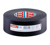 tesa extra Power Perfect Ruban adhésif tissé- Noir - 50 m x 50 mm | Ruban adhésif renforcé de tissu - Bricolage, réparations, fixation, renforcement et marquage - Intérieur et extérieur