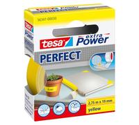 Ruban adhésif toilé tesa® extra Power tesa 56341-00030-03 jaune (L x l) 2.75 m x 19 mm caoutchouc