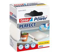 Ruban adhésif toilé tesa® extra Power tesa 56343-00035-03 blanc (L x l) 2.75 m x 38 mm caoutchouc 1 pc(s)