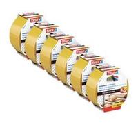 tesa Ruban adhésif double-face EXTRA STRONG 05686 pour tapis et PVC 10 m x 50 mm 6 pièces