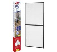 tesa Moustiquaire porte Insect Stop FALT – Cadre pliant alu télescopique anthracite 80–100×170–220 cm
