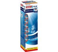tesa Film cristal clair 10 paquets 15 mm x 10 m