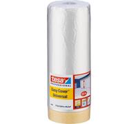 Film de masquage pour peinture Easy Cover Universal - longueur 17 m - largeur 2600 mm TESA Adhésifs
