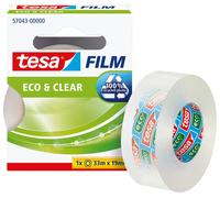 tesa Film Eco & Clear transparent 19 mm x 33 m