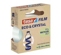 Tesa Film Ruban Adhésif Eco & Crystal, 19 Mm X 33 M