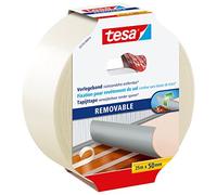 tesa Flooring Tape Residue-free Removal 25 m x 50 mm 55735-00014-11 Transparent
