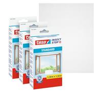 tesa STANDARD 55672-00500-00 Moustiquaire pour fenêtre (l x H) 1300 mm x 1500 mm blanc 3 pc(s)