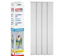 tesa Porte à lamelle STANDARD, 0,95 m x 2,20 m, blanc Blanc G