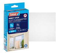 tesa Filet anti-moustiques Insect Stop Auto-Agrippant adhésif découpable – Blanc 110×130 cm