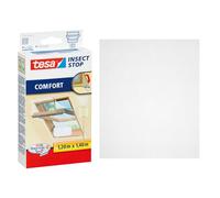 tesa Moustiquaire Fenêtre de toit INSECT STOP – auto-adhésive sans perçage 1,20x1,40 m Blanc