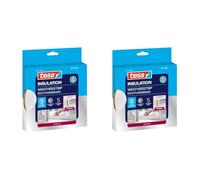 tesa INSULATION Bande d'étanchéité S - Joint en caoutchouc autocollant pour l'isolation des fentes sur les fenêtres et les portes - Blanc - 25 m x 9 mm x 4 mm (Lot de 2)
