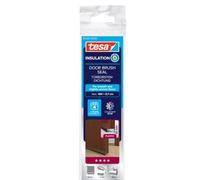 tesa Rail d'étanchéité INSULATION autocollant – Joint brosse jusqu'à 12 mm, Marron